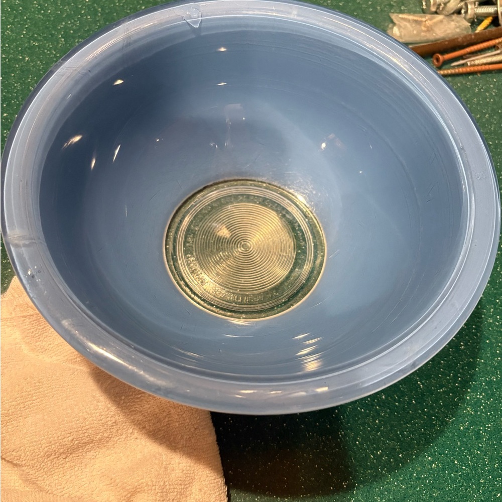 Pyrex Blue Mixing Bowl